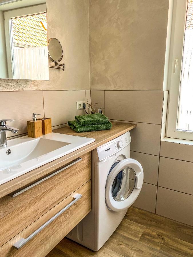 Appartamento Am Mathildenbrunnen Gross Quedlinburg Esterno foto