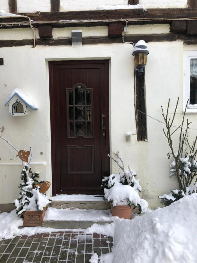 Appartamento Am Mathildenbrunnen Gross Quedlinburg Esterno foto